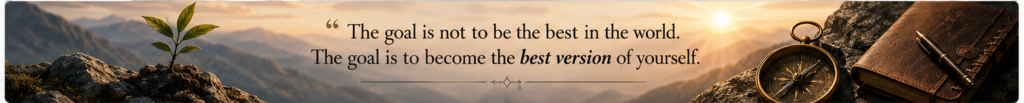 You can be the person you always knew you could be